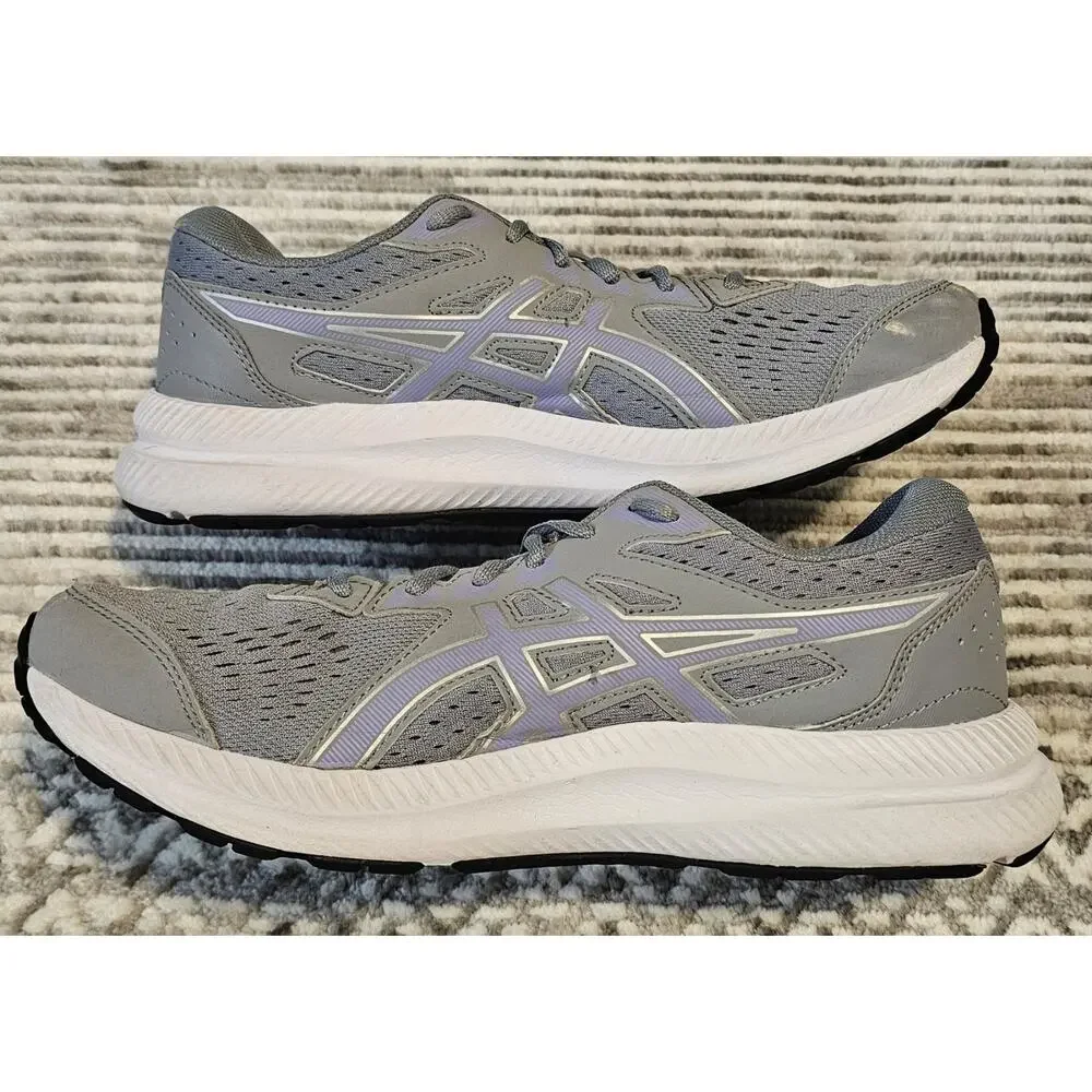 Asics Gel-Contend 8 Grey Lilac Men's Size 10 Running Shoes 1012B320
